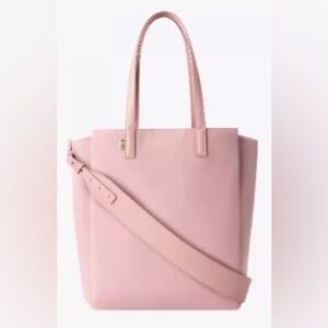 Beis Pink Commuter Tote Bag